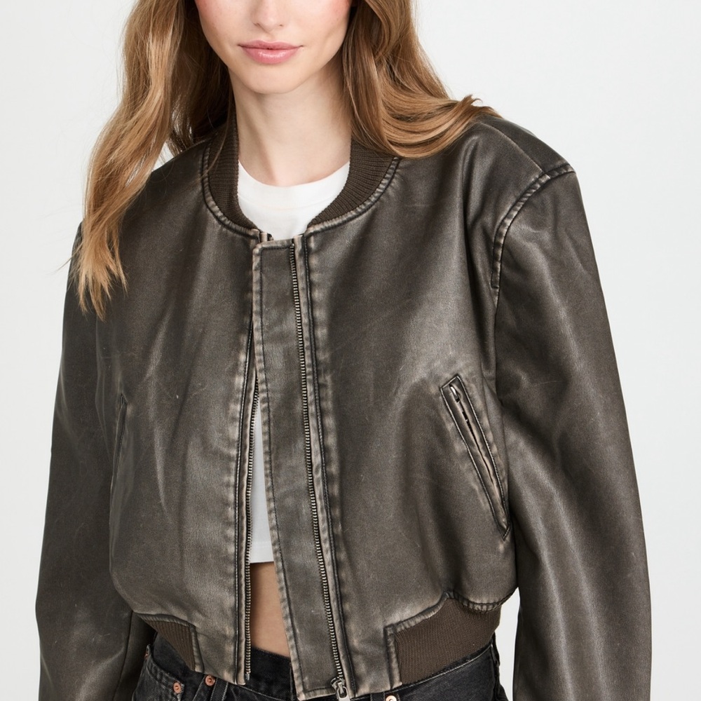Women's Black Leather Jacket